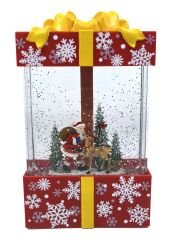 Noel Baba Yılbaşı Hediyesi Işıklı ve Müzikli Kar Küresi Model No1