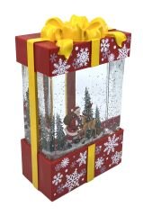 Noel Baba Yılbaşı Hediyesi Işıklı ve Müzikli Kar Küresi Model No1