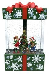 Noel Baba Yılbaşı Hediyesi Işıklı ve Müzikli Kar Küresi Model No2