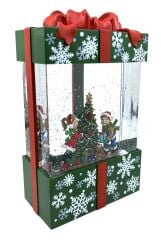 Noel Baba Yılbaşı Hediyesi Işıklı ve Müzikli Kar Küresi Model No2