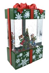 Noel Baba Yılbaşı Hediyesi Işıklı ve Müzikli Kar Küresi Model No2