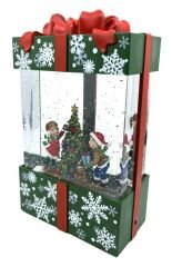 Noel Baba Yılbaşı Hediyesi Işıklı ve Müzikli Kar Küresi Model No2