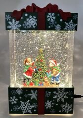 Noel Baba Yılbaşı Hediyesi Işıklı ve Müzikli Kar Küresi Model No2