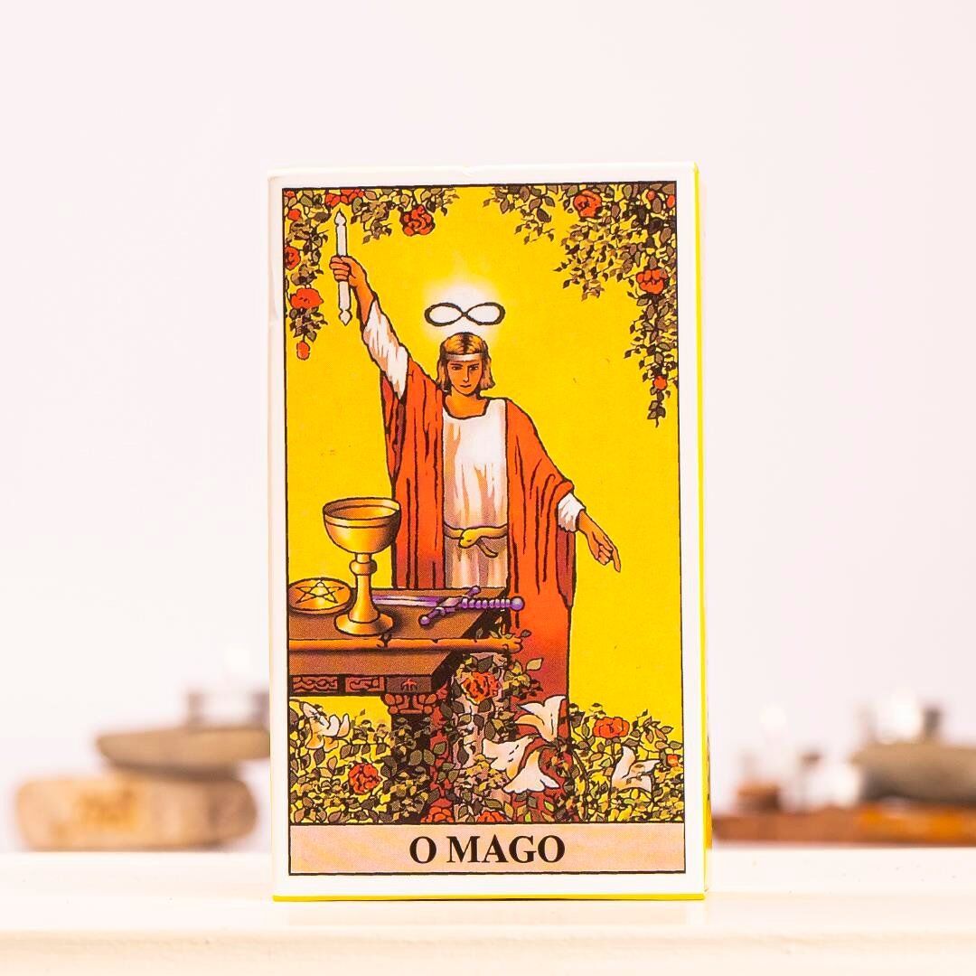 The Rider - Waite O Mago Tarot Deck Tarot Kart Destesi