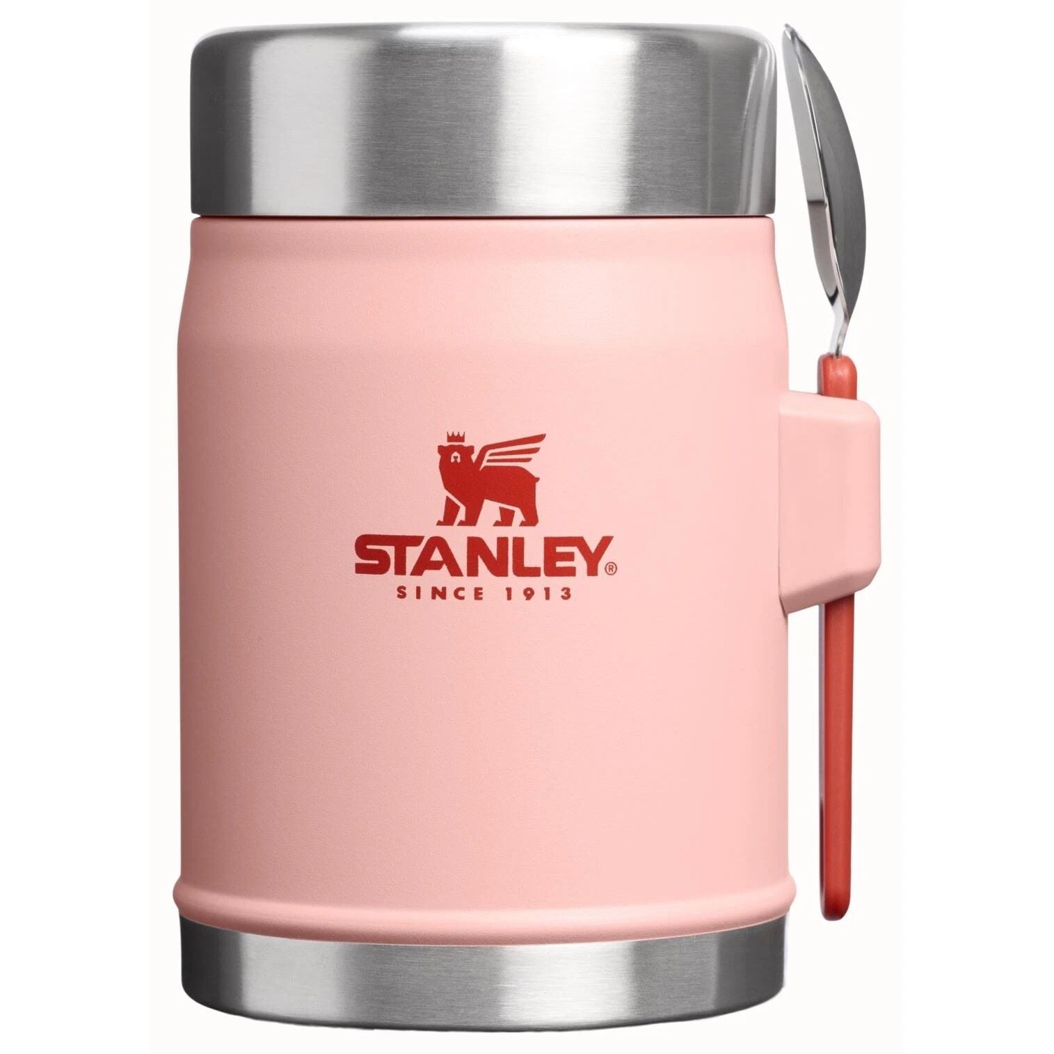 Stanley Klasik Paslanmaz Çelik Yemek Termosu Kaşıklı 0,40 LT - Pembe