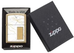 Zippo Cracked Marble Design Çakmak