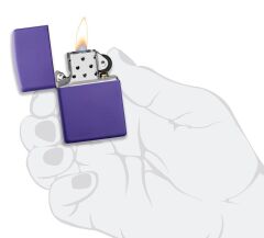 Zippo Reg Purple Matte Çakmak