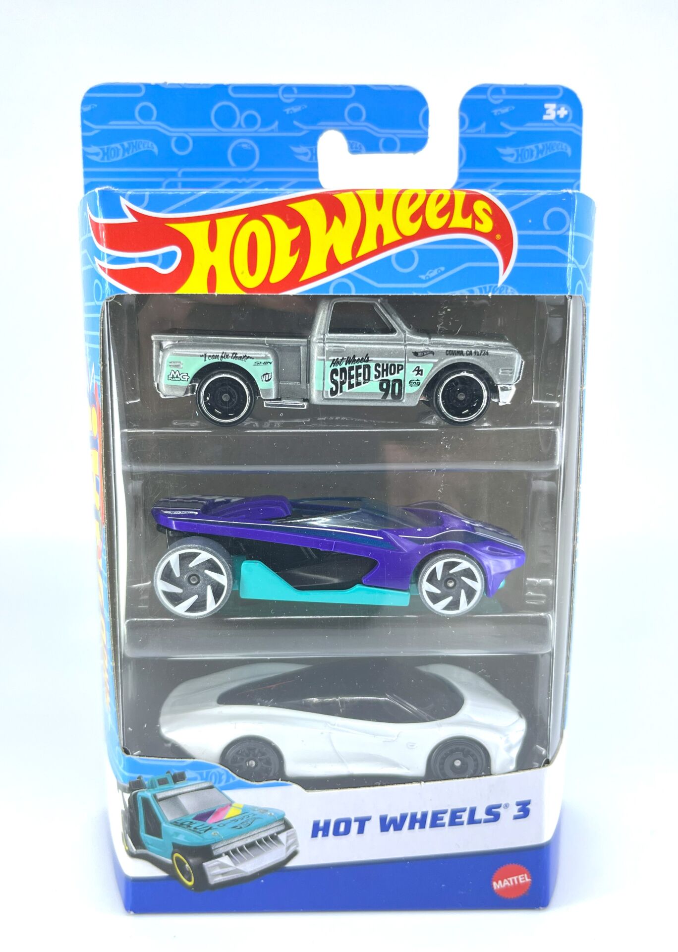 Hot Wheels 3'lü Araba Seti - Set 6
