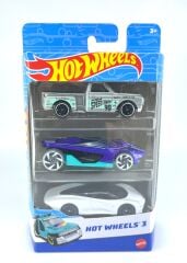Hot Wheels 3'lü Araba Seti - Set 6