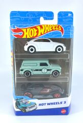 Hot Wheels 3'lü Araba Seti - Set 7