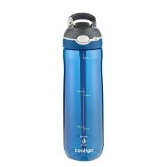 Contigo Ashland Tren Tek El Bas İç Kapaklı Su Matarası 720ml 2191379 - Mavi