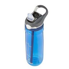 Contigo Ashland Tren Tek El Bas İç Kapaklı Su Matarası 720ml 2191379 - Mavi
