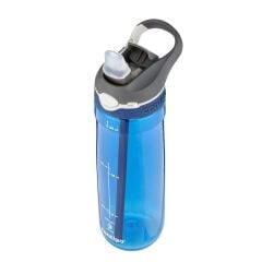 Contigo Ashland Tren Tek El Bas İç Kapaklı Su Matarası 720ml 2191379 - Mavi