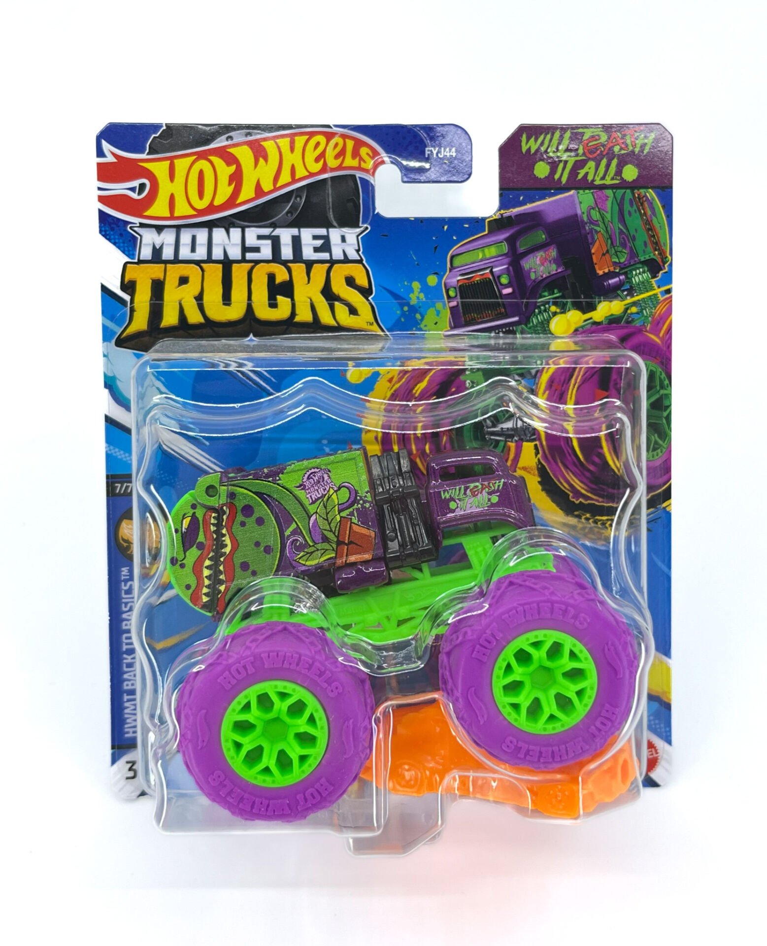 Hot Wheels Monster Trucks Canavar Kamyon Arabalar - Will Eat It All