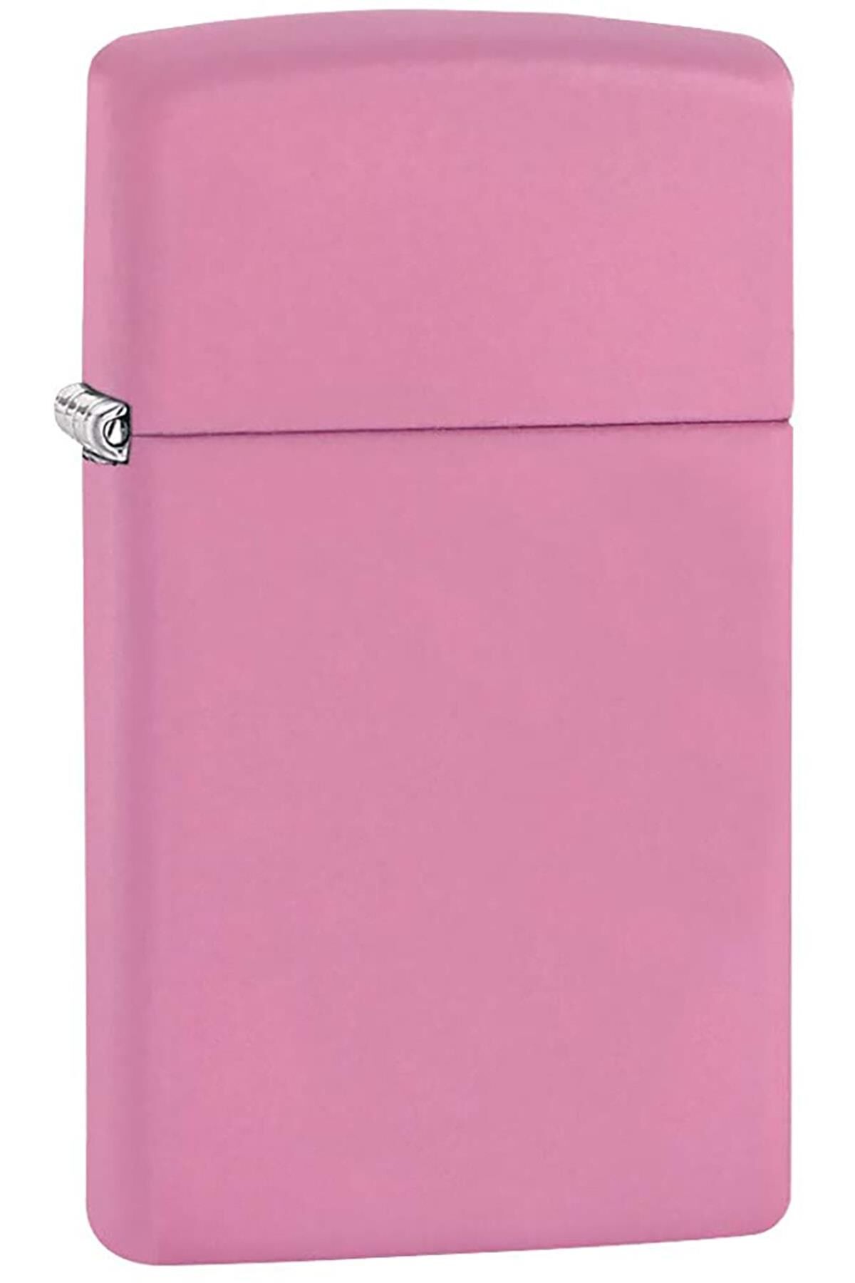 Zippo Slim Mat Pembe Çakmak
