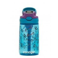 Contigo Gizmo Flip Pro Unicorn Tritan Çocuk Suluğu 420ML - Mavi