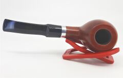 Falconetti Square Shank Apple 9mm Filtreli Pipo / Kahverengi