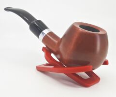 Falconetti Square Shank Apple 9mm Filtreli Pipo / Kahverengi