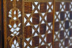 El Yapımı Sedef İşleme Pirinç Kakma Tavla Takımı