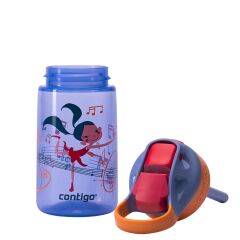 Contigo Gizmo Flip Danscı Kız Tritan Çocuk Suluğu 420ML - Mor