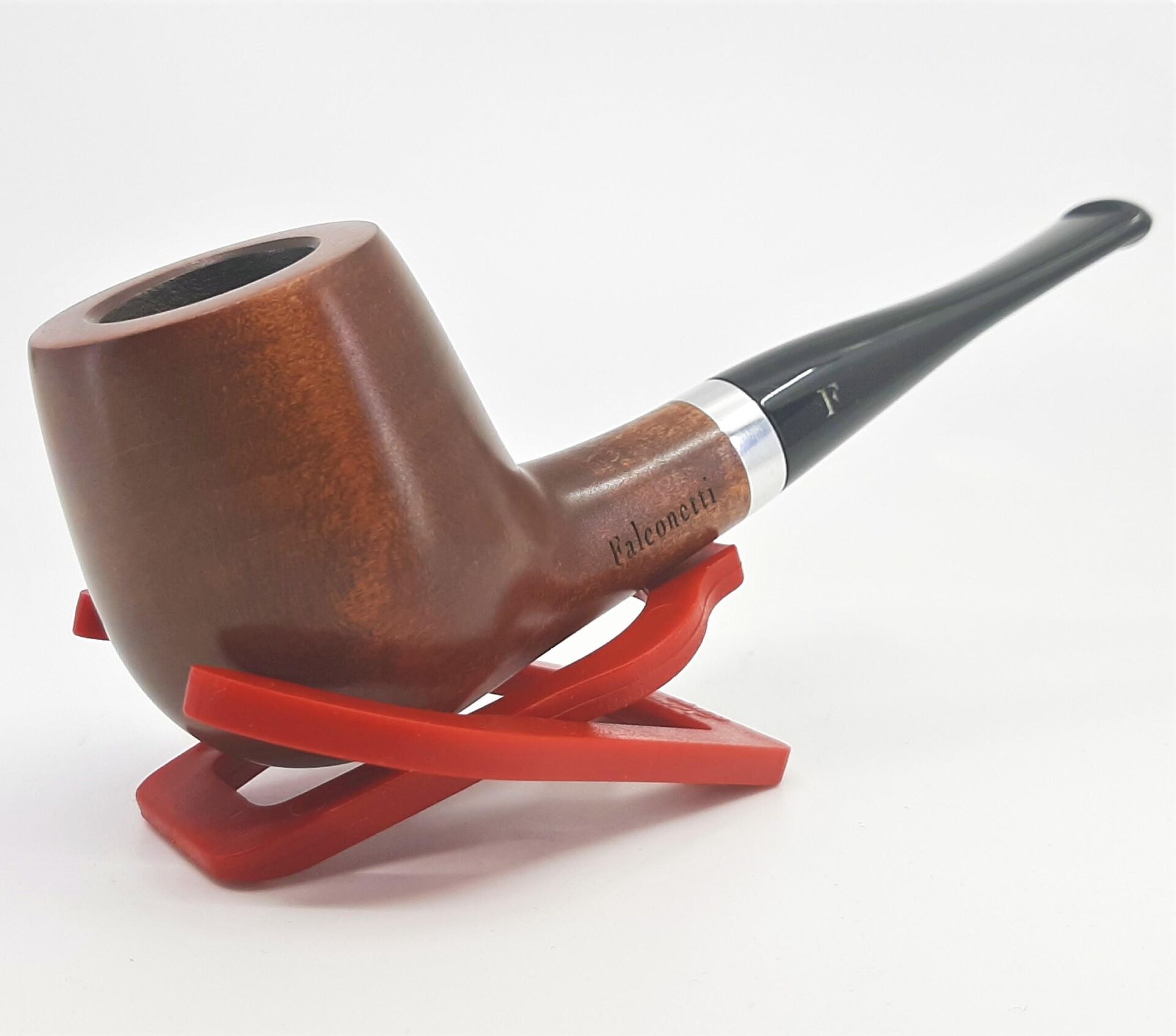 Falconetti Tapered Pot 9mm Filtreli Pipo / Kahverengi