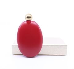 Paslanmaz Çelik Cep Matarası - Kırmızı (3oz 88 ml)