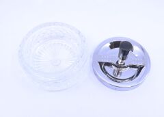 Hauser Bas-Çevir Şeffaf Cam Küllük