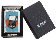 Zippo Retro Tv Head Dizayn Çakmak
