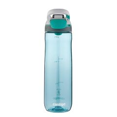 Contigo Cortland Tren Tek El Bas İç Kapaklı Su Matarası 720ml 2191387 - Grayed Jade