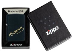 Zippo Atatürk İmza Black Matte