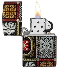 Zippo Tapestry Pattern - Dokuma Dizayn Çakmak