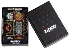 Zippo Tapestry Pattern - Dokuma Dizayn Çakmak