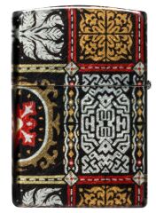Zippo Tapestry Pattern - Dokuma Dizayn Çakmak