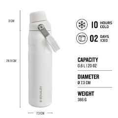 Stanley The Aerolight IceFlow Soğuk Su Termosu 0,60 Lt (20 OZ) - Frost