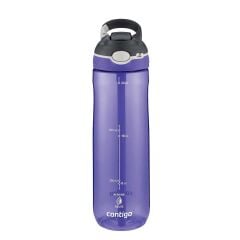 Contigo Cortland Tren Tek El Bas İç Kapaklı Su Matarası 720ml 2191383 - Koyu Mor