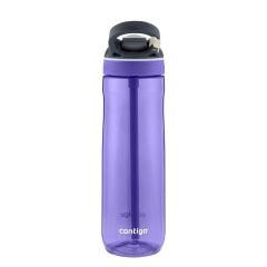 Contigo Cortland Tren Tek El Bas İç Kapaklı Su Matarası 720ml 2191383 - Koyu Mor