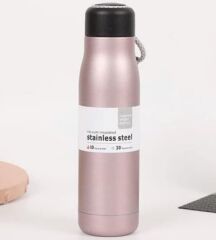 Paslanmaz Çelik Spor Termos 550ml Rose