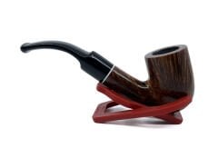 Şahin Sarı Yıldız Bent Billiard 9mm Filtreli Akrilik Saplı Pipo Mod Cha 808 237214