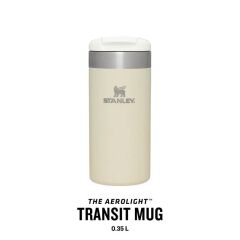 Stanley The AeroLight Transit Termos Bardak 0.35 Lt - (12 OZ) Cream Metallic