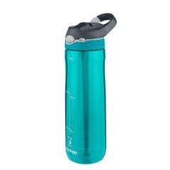 Contigo Cortland Tren Tek El Bas İç Kapaklı Su Matarası 720ml 2191381 - Turkuaz