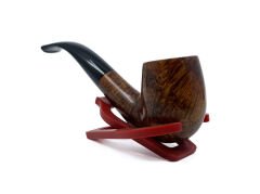 Şahin Sarı Yıldız Bent Billiard 9mm Filtreli Akrilik Saplı Pipo X-160 237197