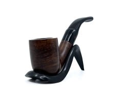 Şahin Kırmızı Yıldız Bent Billiard 9mm Filtreli Akrilik Saplı Pipo Mod Cha 808 - 237104