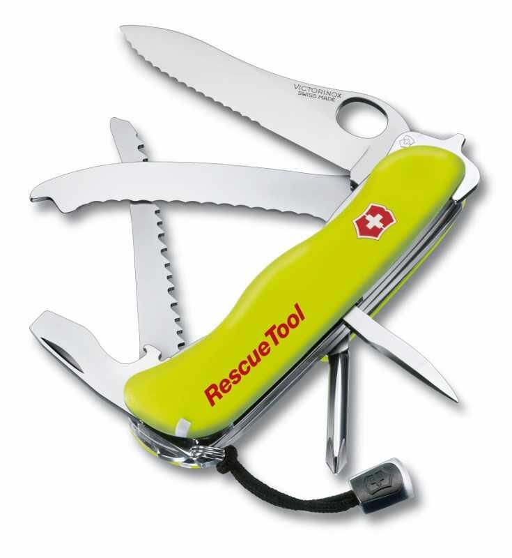 Victorinox MWN RescueTool Tek Elle Açılabilir Hayat Kurtarma Çakısı 3539