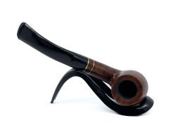 Şahin Kırmızı Yıldız Bent Apple 6 mm Filtreli Ebonit Saplı Pipo - 237100