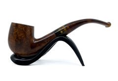 Şahin Sarı Yıldız Bent Apple 9 mm Filtreli Ebonit Saplı Pipo X-160 237194