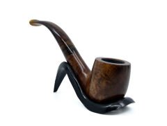 Şahin Sarı Yıldız Bent Apple 9 mm Filtreli Ebonit Saplı Pipo X-160 237194