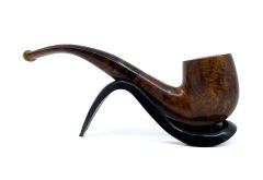 Şahin Sarı Yıldız Bent Apple 9 mm Filtreli Ebonit Saplı Pipo X-160 237194