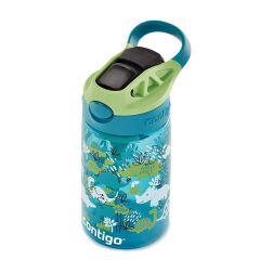 Contigo Gizmo Flip Pro Dinos Tritan Çocuk Suluğu 420ML - Yeşil