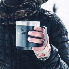 The Legendary Camp Mug Kapaklı Termos Bardak 0.35L  12oz - Nightfall