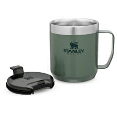 The Legendary Camp Mug Kapaklı Termos Bardak 0.35L  12oz - Hammertone Green